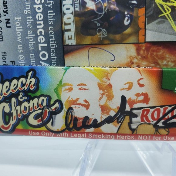 Cheech and Chong autographed papers with PSA - Picture 2 of 3
